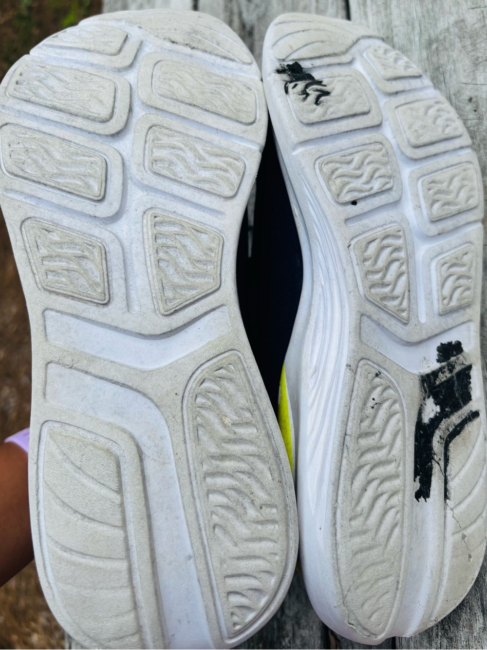 Nautica Navy High-Top Knit Men’s Sneakers with Lime Accent size 8 - Picture 7 of 7